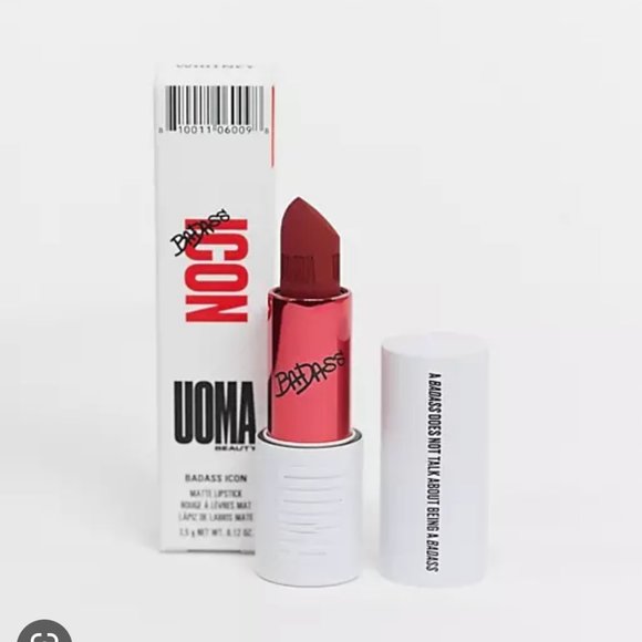 NWT 💄 Uoma Beauty BadAss Icon Matte Lipstick DIana - Picture 1 of 7